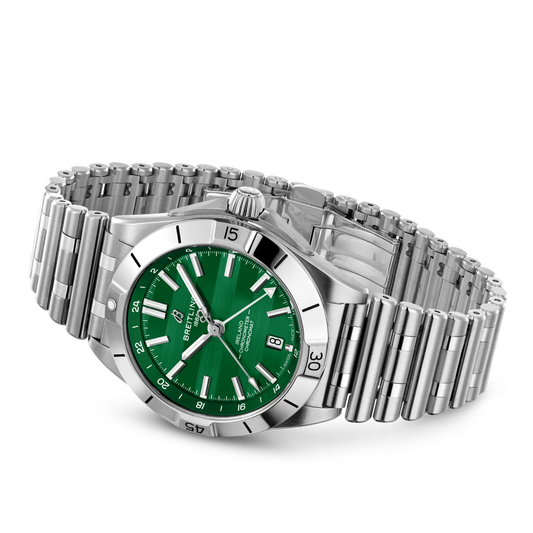 Chronomat Automatic GMT 40 Six Nations Ireland | 40mm Steel Case Green Dial