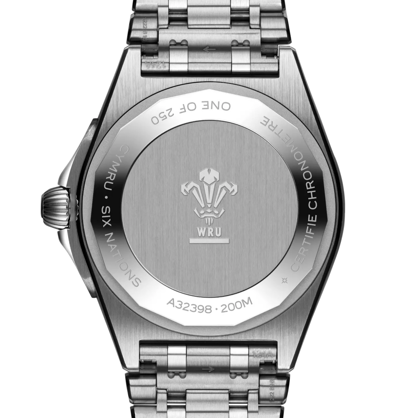 Chronomat Automatic GMT 40 Six Nations Wales | 40mm Steel Case Burgundy Dial