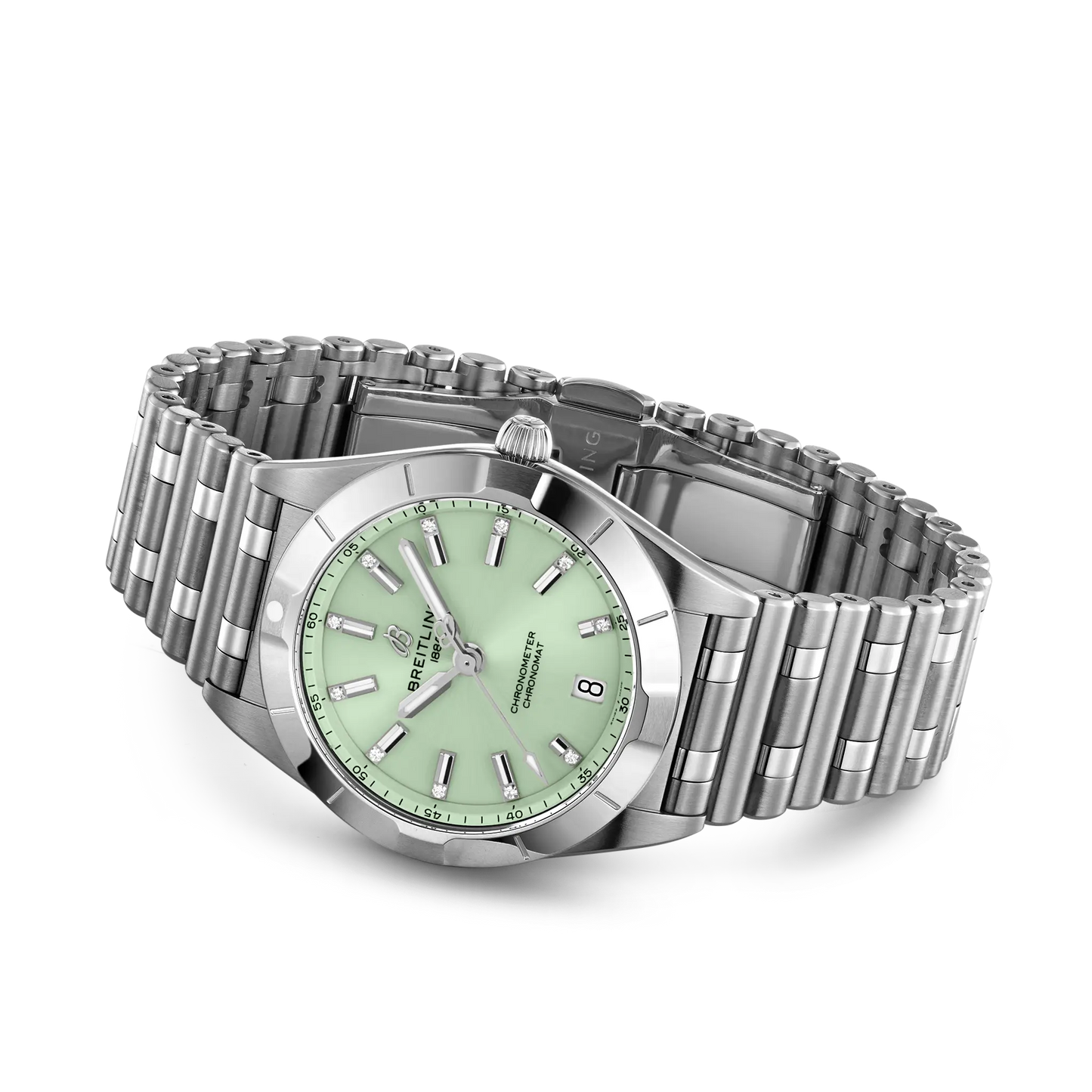 Chronomat 32 | 32mm Steel Case Green Dial