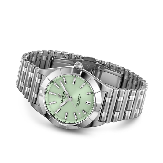 Chronomat 32 | 32mm Steel Case Green Dial