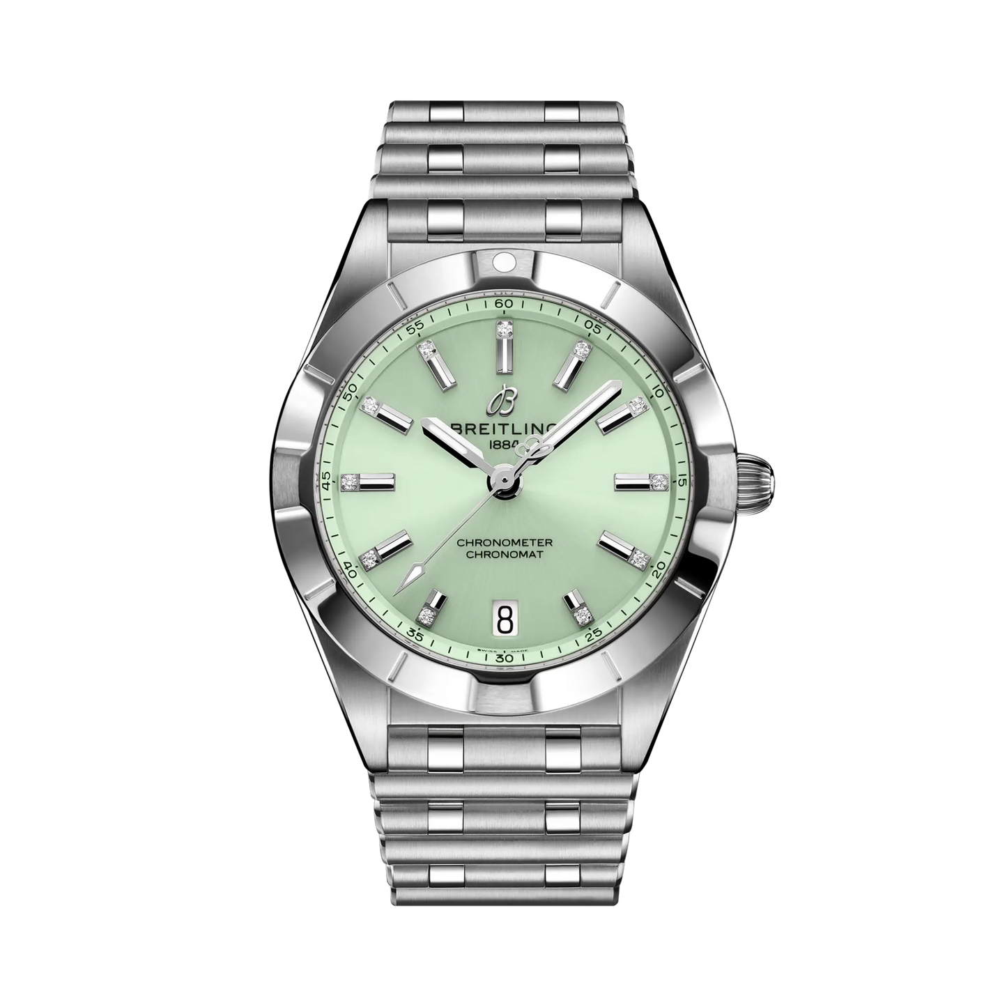 Chronomat 32 | 32mm Steel Case Green Dial