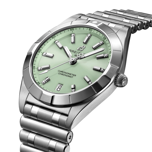 Chronomat 32 | 32mm Steel Case Green Dial