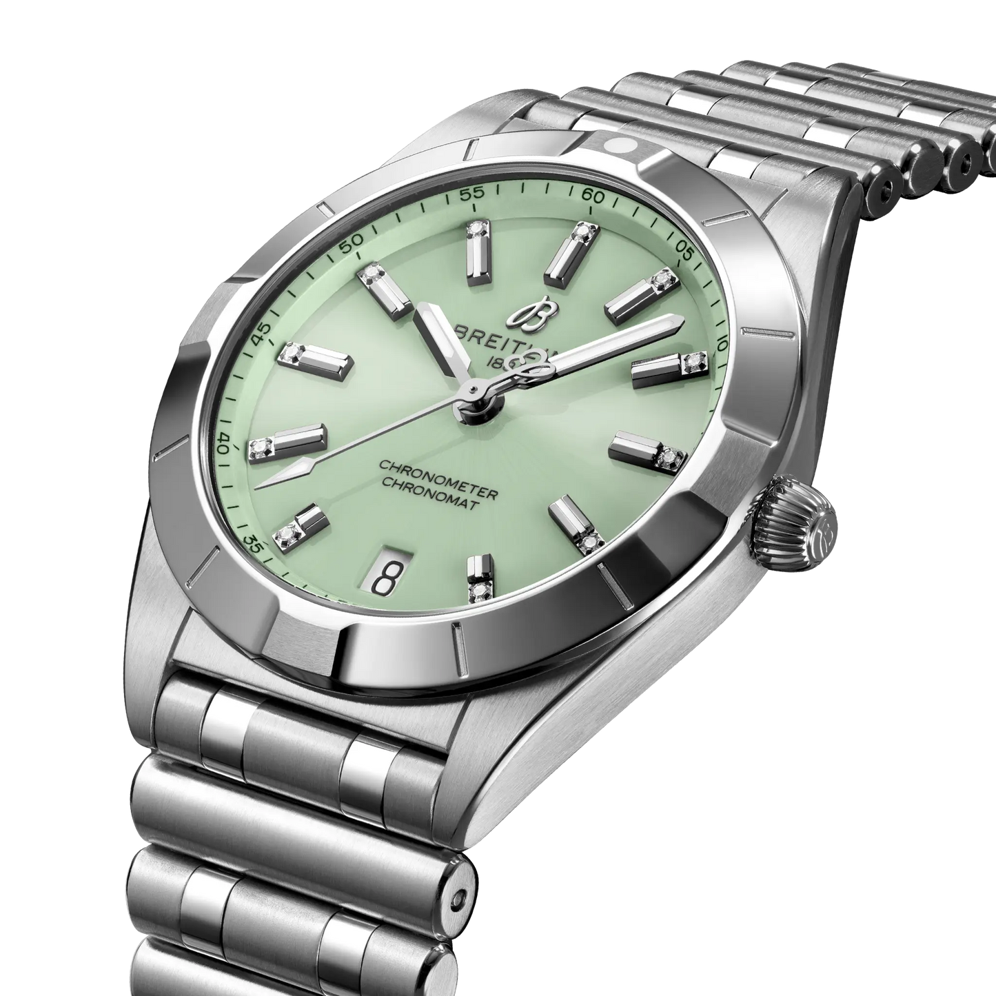 Chronomat 32 | 32mm Steel Case Green Dial