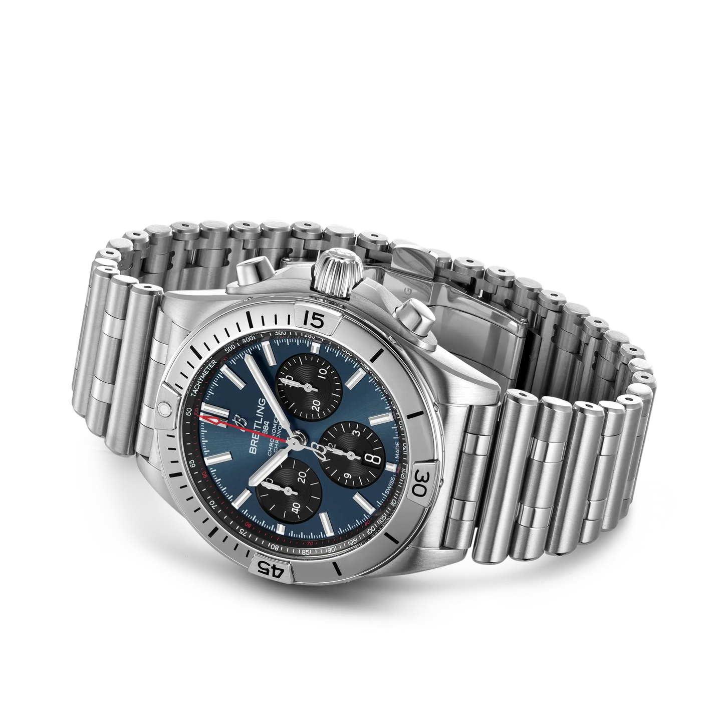 CHRONOMAT BO1 42 | 42mm Steel Case Blue Dial