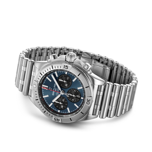 CHRONOMAT BO1 42 | 42mm Steel Case Blue Dial