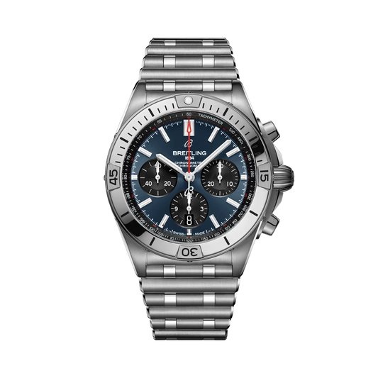 CHRONOMAT BO1 42 | 42mm Steel Case Blue Dial