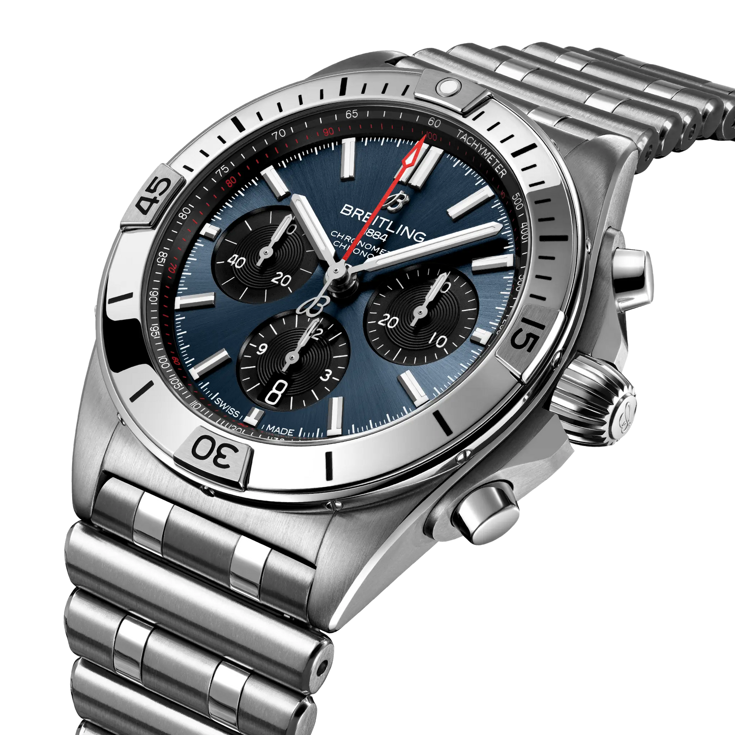 CHRONOMAT BO1 42 | 42mm Steel Case Blue Dial
