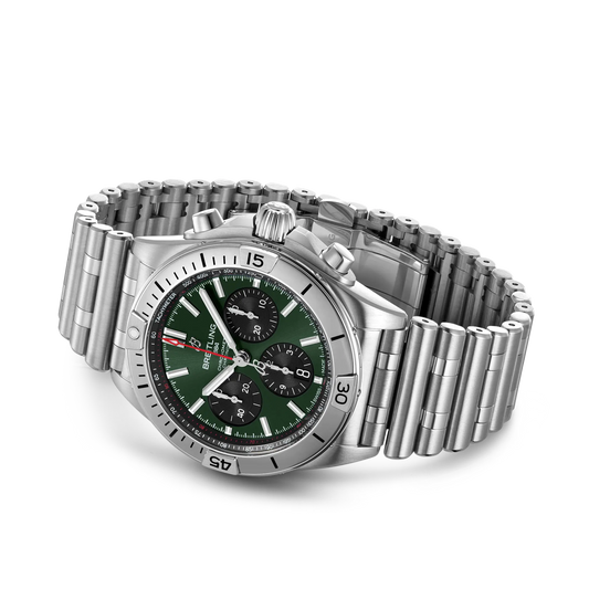 CHRONOMAT B01 42 | 42mm Steel Case Green Dial