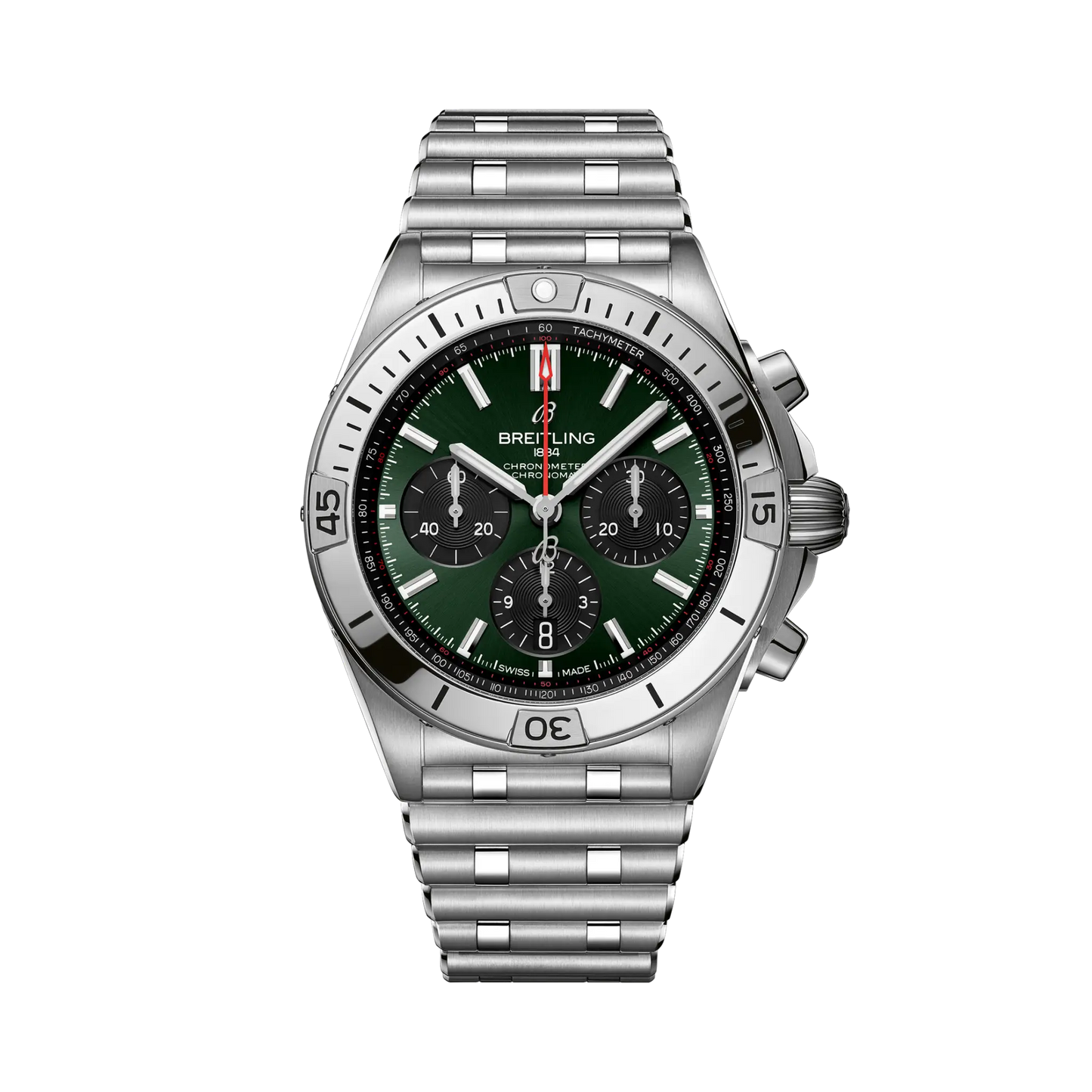 CHRONOMAT B01 42 | 42mm Steel Case Green Dial