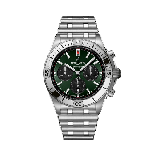 CHRONOMAT B01 42 | 42mm Steel Case Green Dial