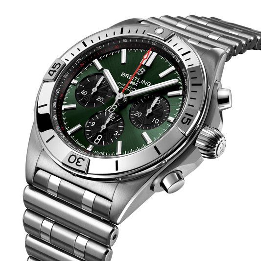 CHRONOMAT B01 42 | 42mm Steel Case Green Dial