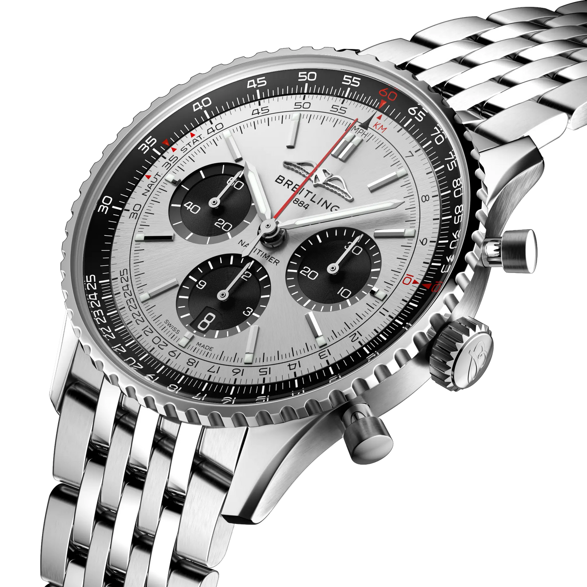 Navitimer B01 Chronograph 43 Stainless Steel Watch