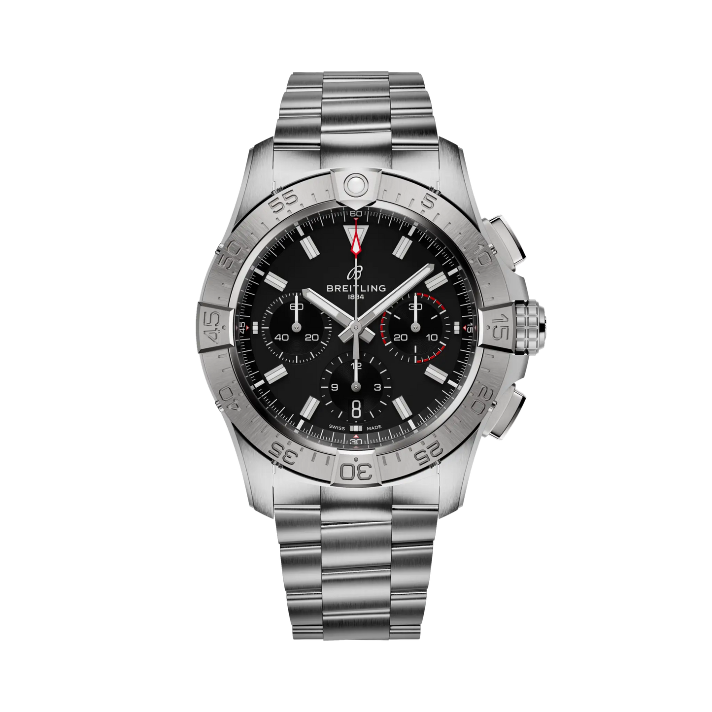 Avenger B01 Chronograph 42 | 42mm Steel Case Black Dial