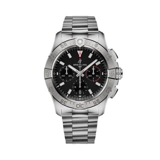 Avenger B01 Chronograph 42 | 42mm Steel Case Black Dial
