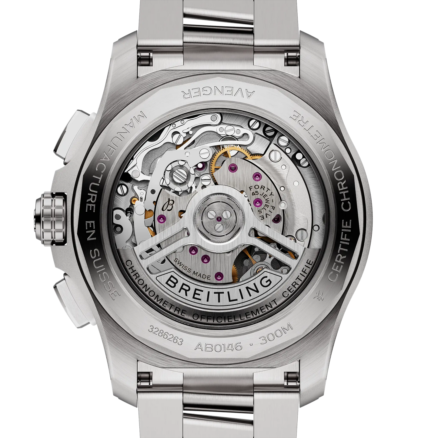 Avenger B01 Chronograph 42 | 42mm Steel Case Blue Dial