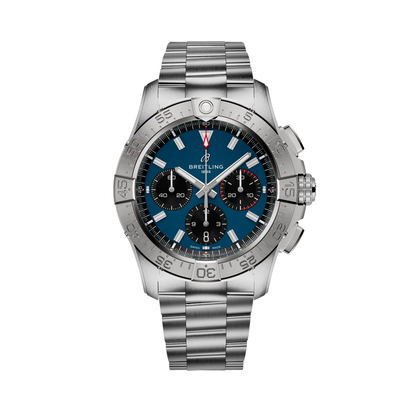Avenger B01 Chronograph 42 | 42mm Steel Case Blue Dial