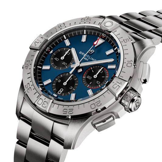 Avenger B01 Chronograph 42 | 42mm Steel Case Blue Dial