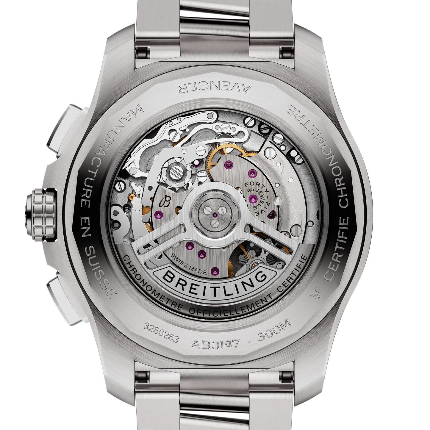 AVENGER B01 CHRONOGRAPH 44 | 44mm Steel Case Beige Dial