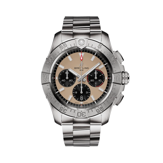 AVENGER B01 CHRONOGRAPH 44 | 44mm Steel Case Beige Dial