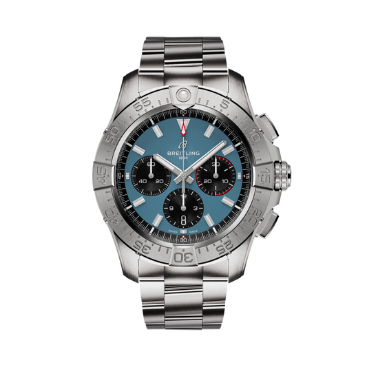 AVENGER B01 CHRONOGRAPH 44 | 44mm Steel Case Blue Dial