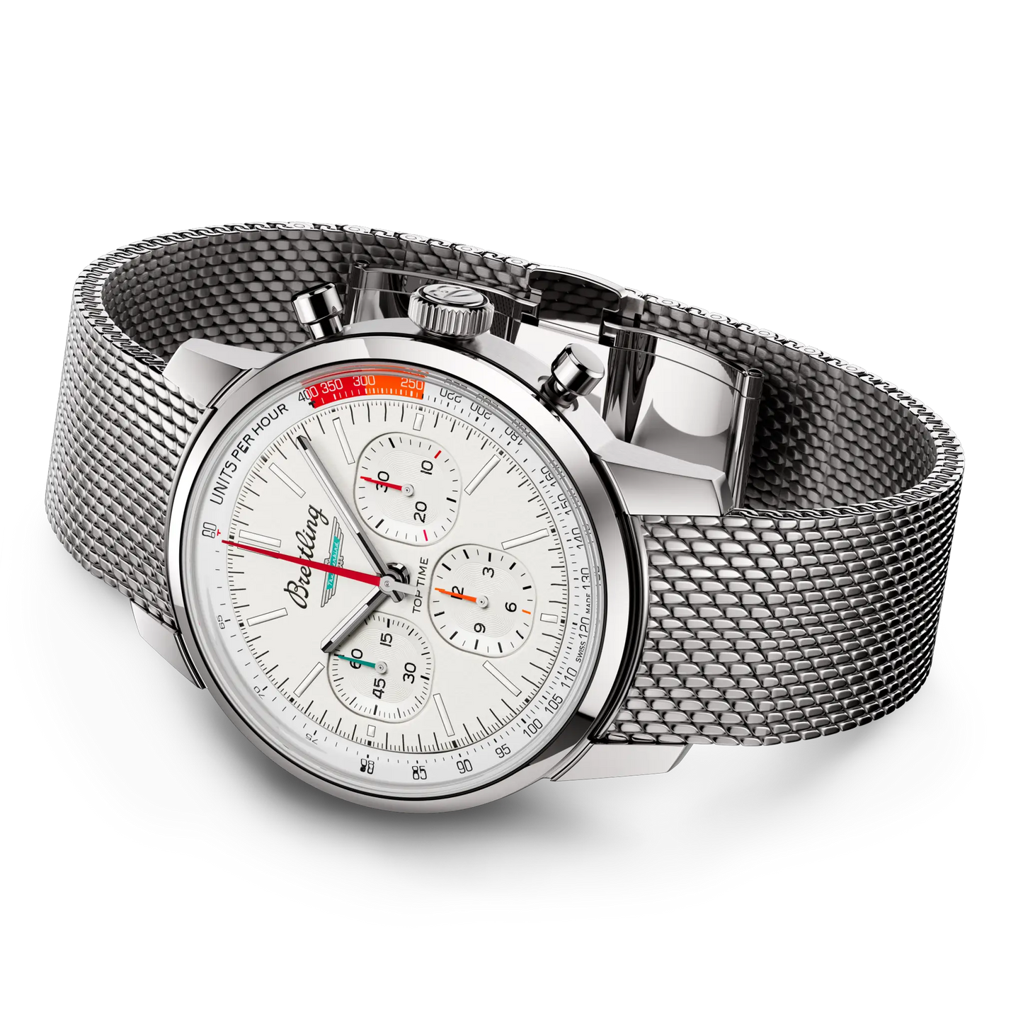 TOP TIME B01 FORD THUNDERBIRD | 41mm Steel Case White Dial