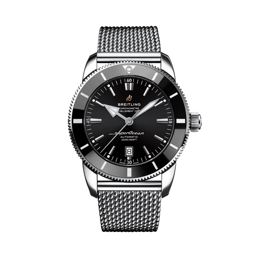 Superocean Heritage B20 Automatic 46mm | Steel Case Black Dial
