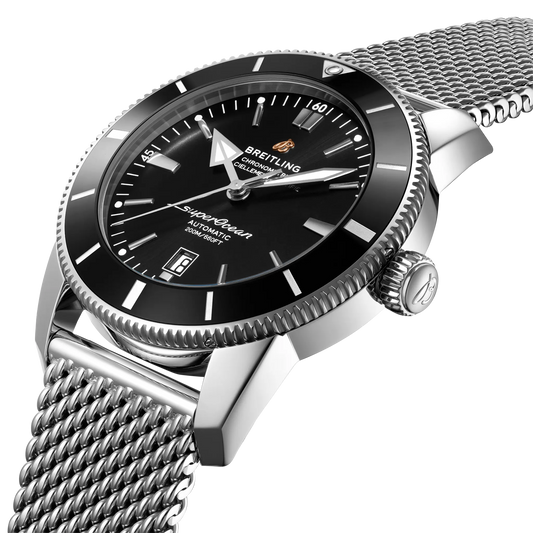 Superocean Heritage B20 Automatic 46mm | Steel Case Black Dial