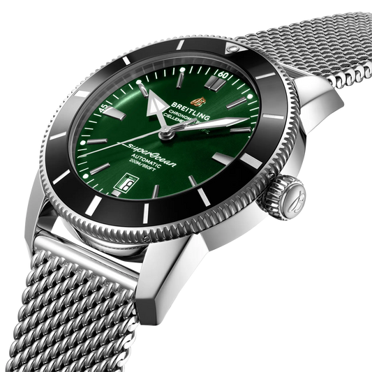 SUPEROCEAN HERITAGE B20 AUTOMATIC 46 | 46mm Steel Case Green Dial