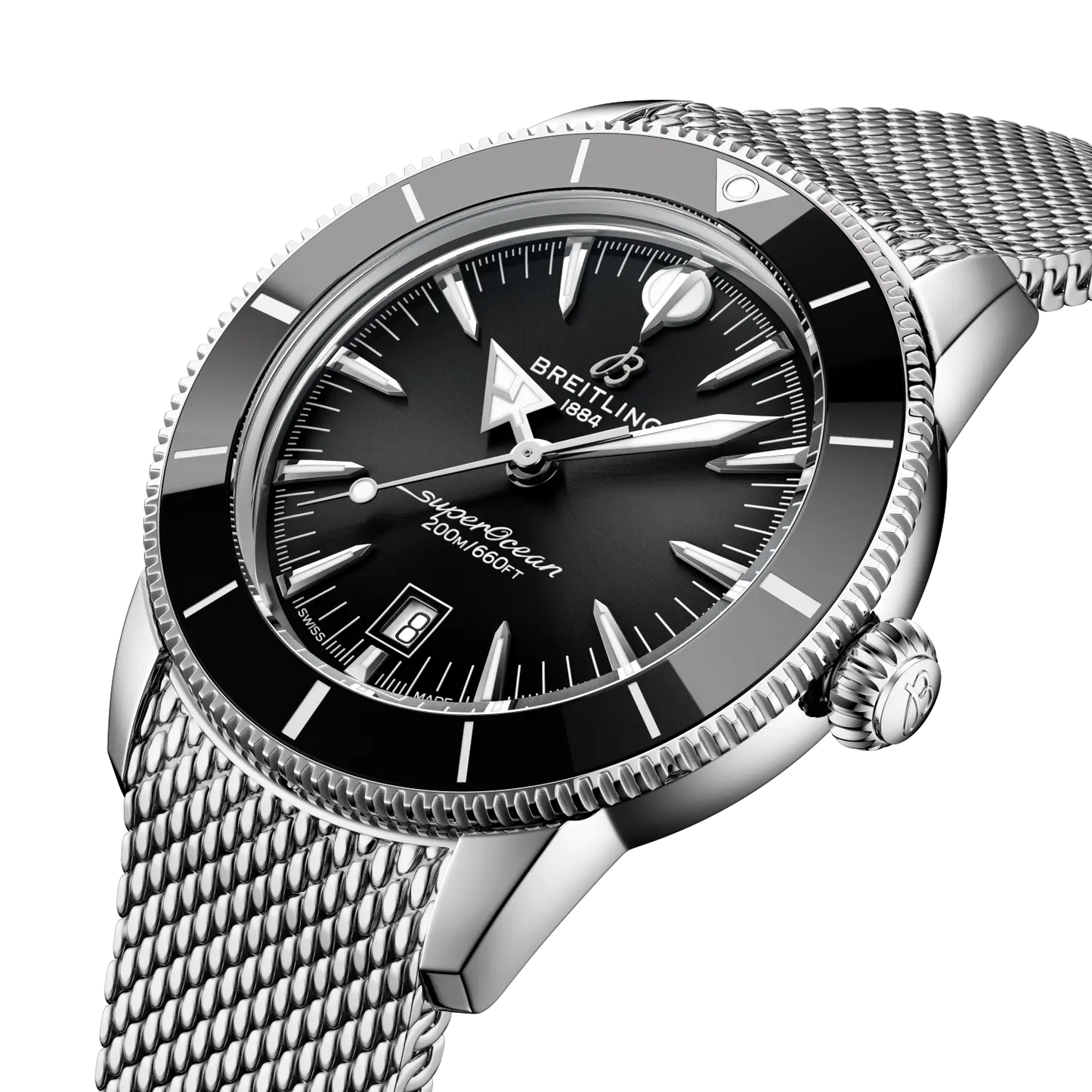 Superocean Heritage B31 Automatic 44 | 44mm Steel Case Black Dial