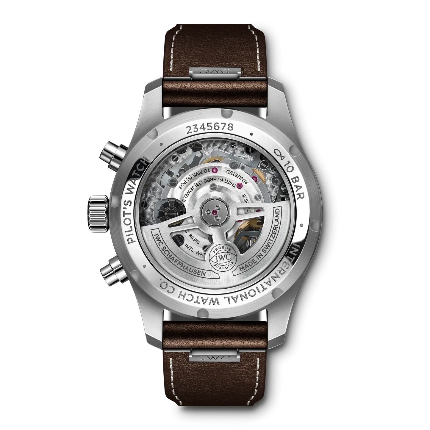 Pilot’s Watch Chronograph 41mm Leather Strap Watch