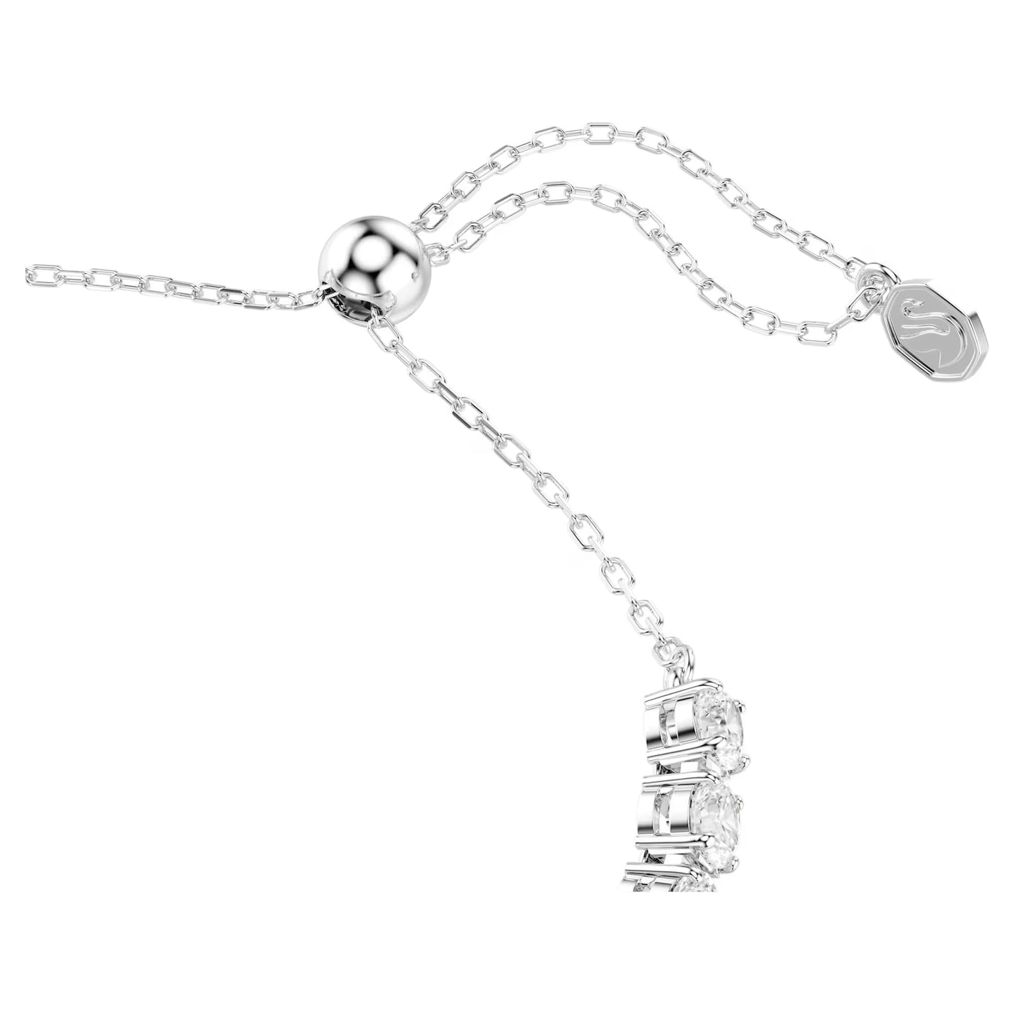 Ariana Grande x Swarovski Tennis bracelet, Mixed cuts, Multicolored, Rhodium plated
