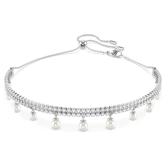 Ariana Grande x Swarovski choker, Crystal Pearl