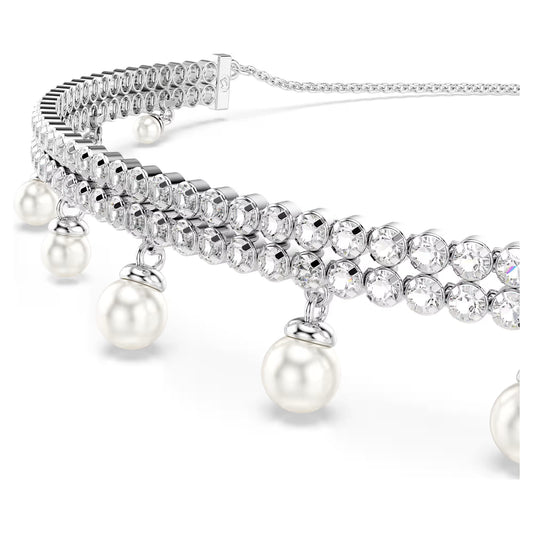 Ariana Grande x Swarovski choker, Crystal Pearl