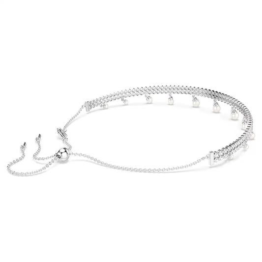 Ariana Grande x Swarovski choker, Crystal Pearl