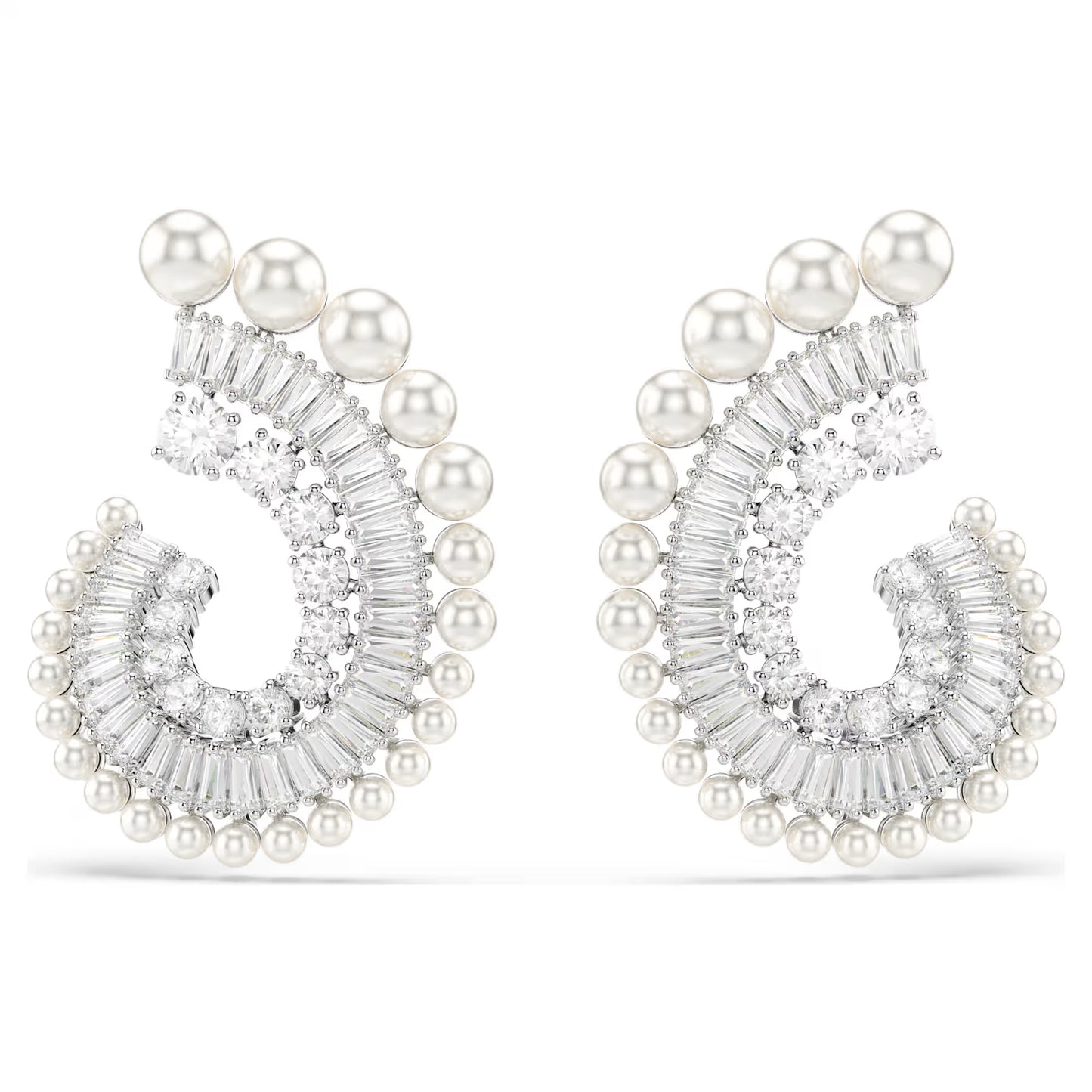 Ariana Grande x Swarovski drop earrings, Pearl