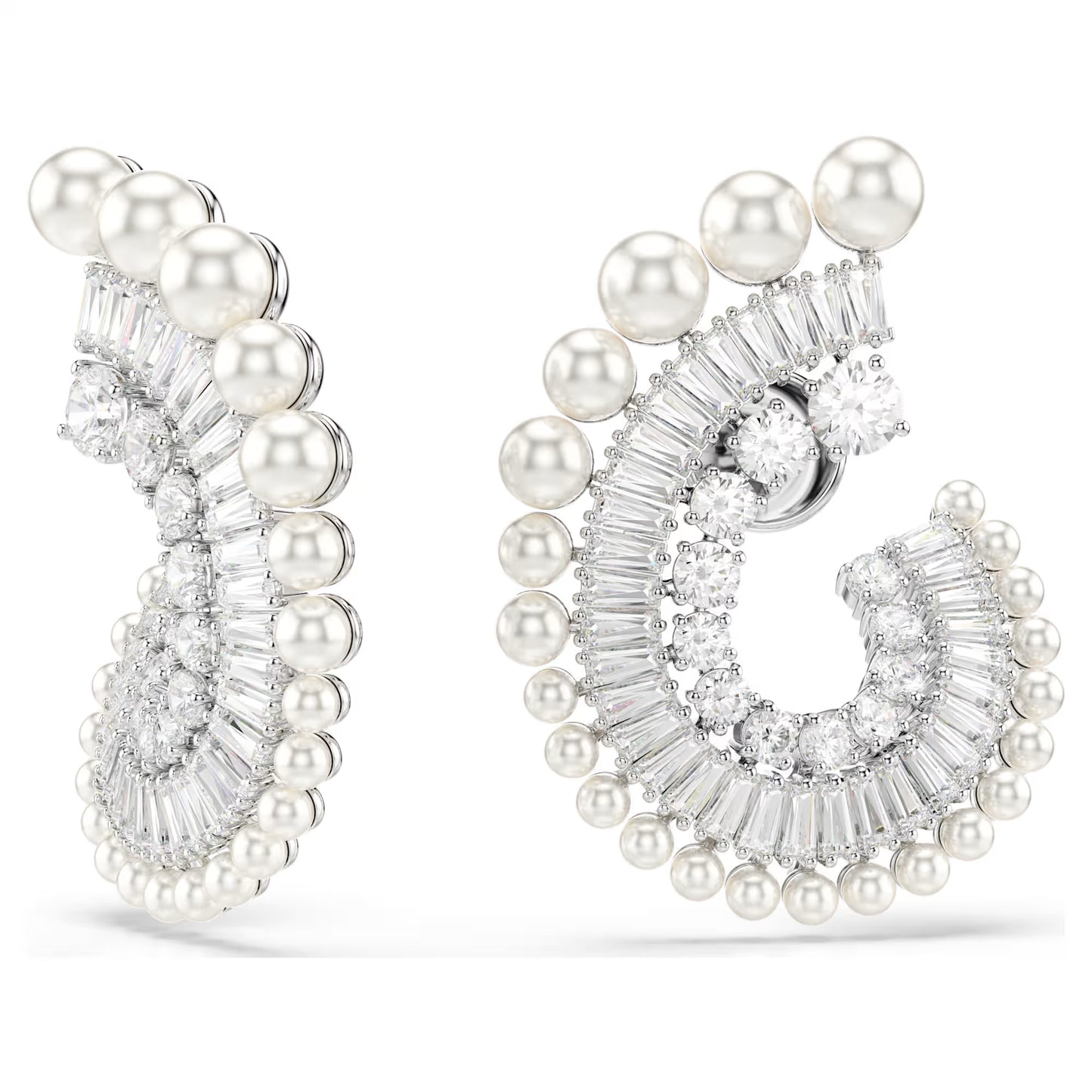 Ariana Grande x Swarovski drop earrings, Pearl