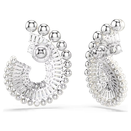Ariana Grande x Swarovski drop earrings, Pearl