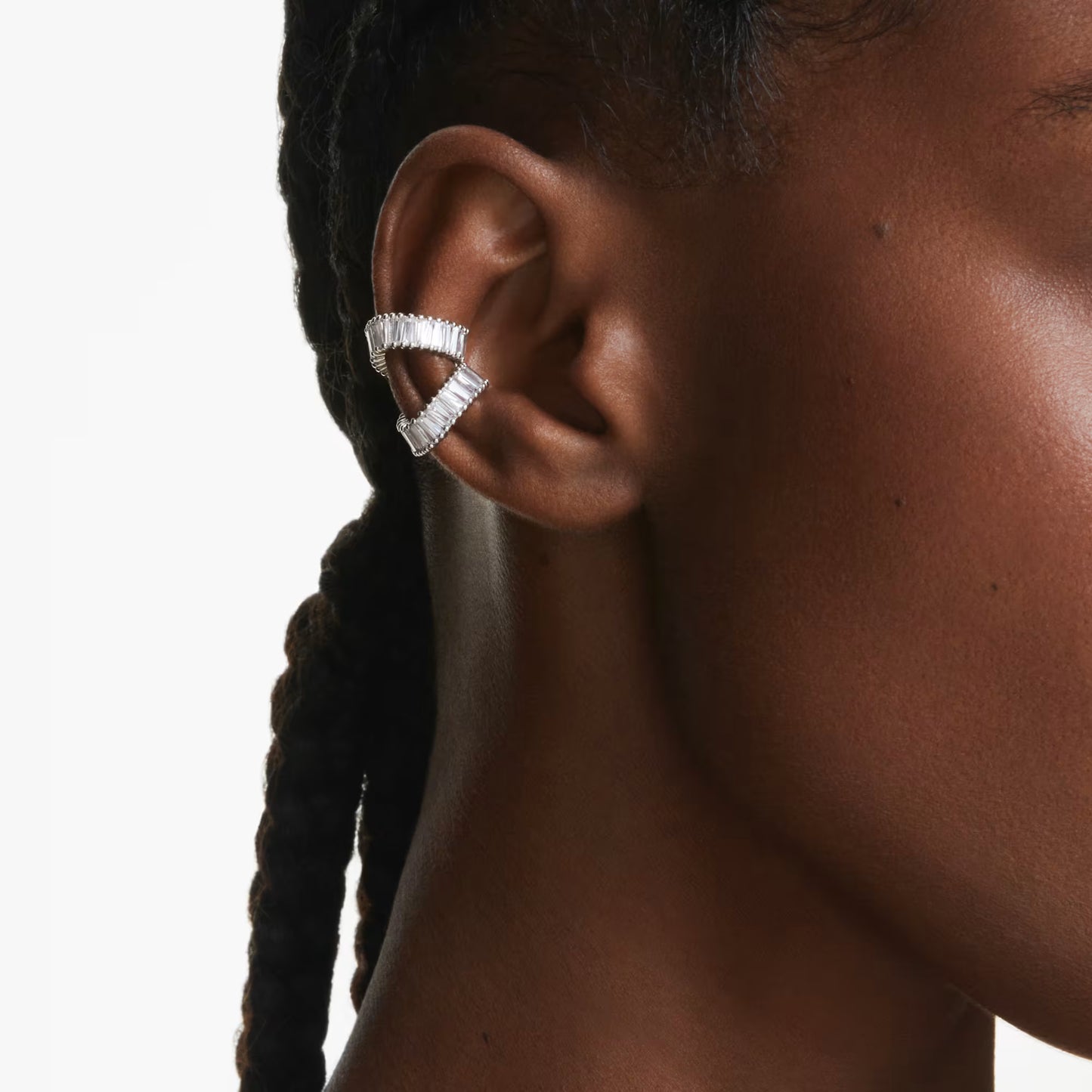 Ariana Grande x Swarovski ear cuffs, Baguette