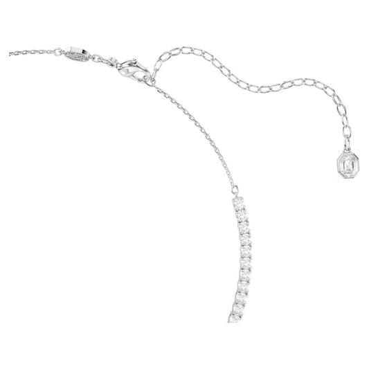 Ariana Grande x Swarovski necklace, Mixed cuts, Dragonfly, Multicolored, Rhodium plated