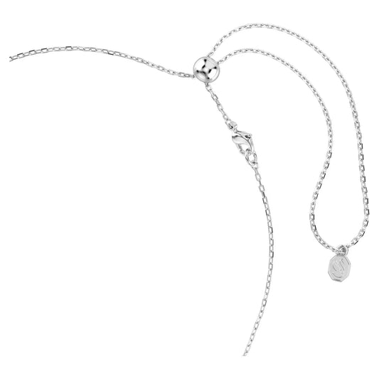 Ariana Grande x Swarovski Tennis necklace, Mixed cuts, Multicolored, Rhodium plated