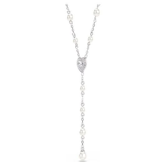 Ariana Grande x Swarovski Y necklace Crystal Pearl