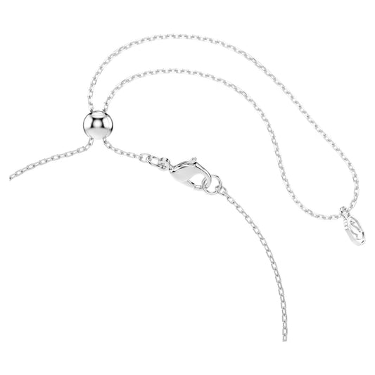 Ariana Grande x Swarovski Y necklace, Mixed cuts, Dragonfly, Multicolored, Rhodium plated