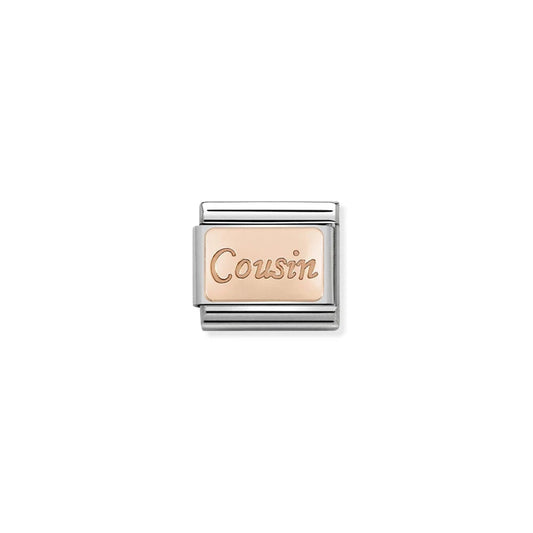Rose Gold Cousin Charm