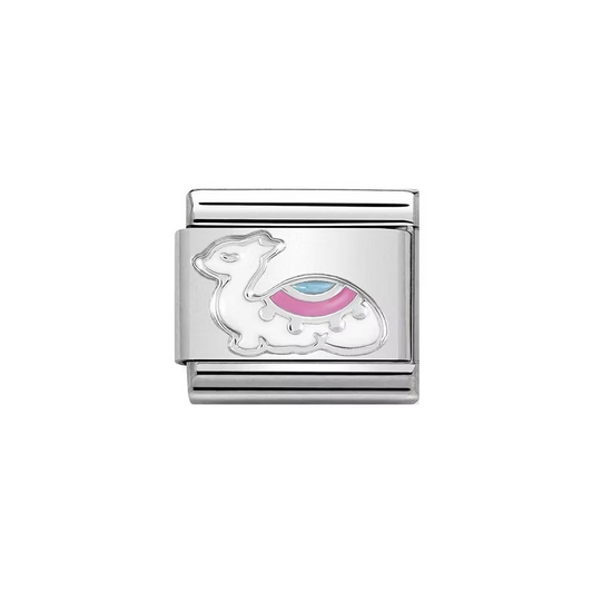 Silvershine Llama Charm