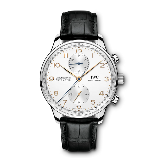 Portugieser Chronograph 41mm Leather Strap Watch