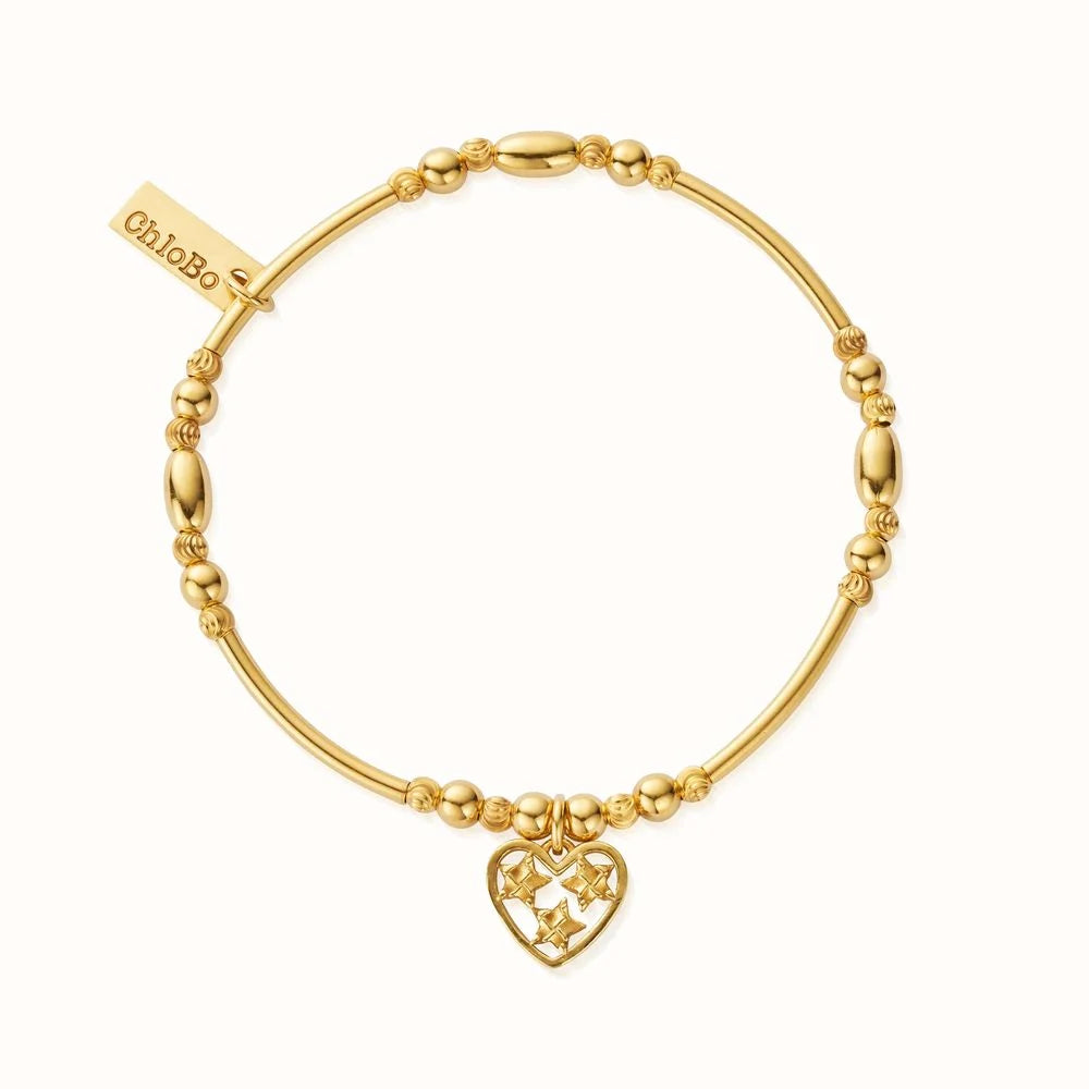 In Bloom HEART OF HOPE Bracelet - Gold Plated