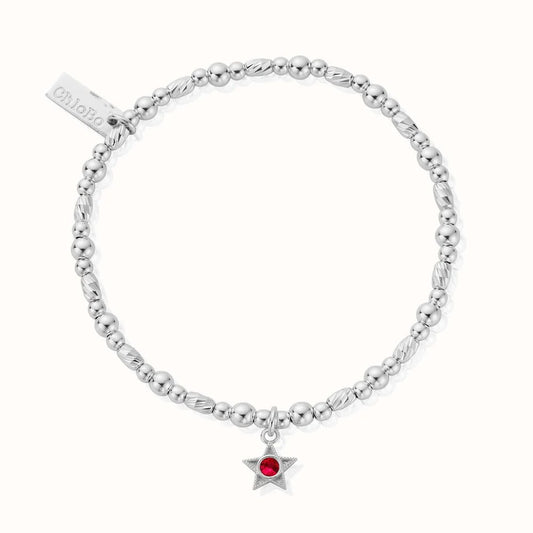 January Birthstone Bracelet