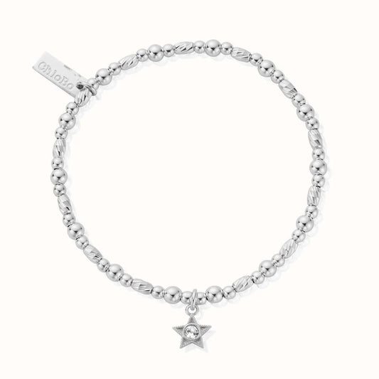 April Birthstone Bracelet