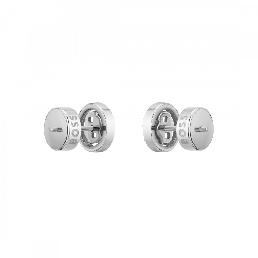 Double B Divine Stone Set Stud Earrings