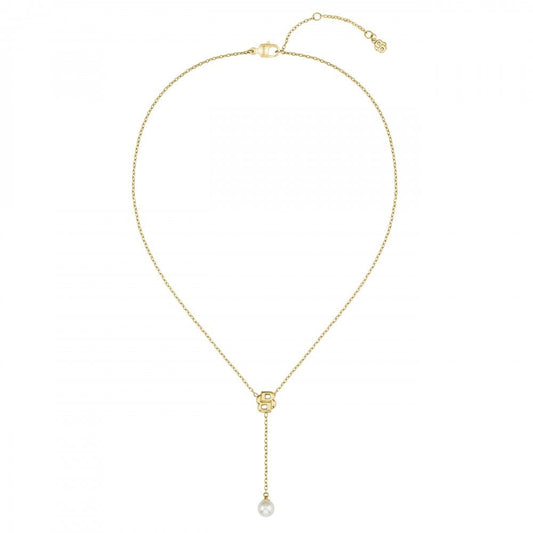 Double B Mireille Gold Plated Drop Necklace
